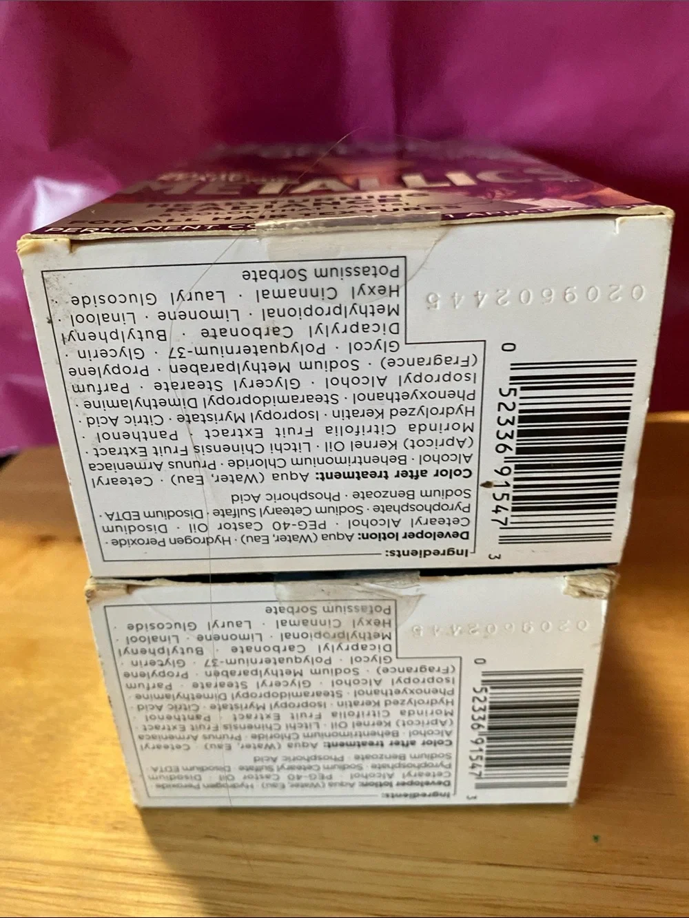 göt2b Metallics Hair Color by Schwarzkopf - Dark Ruby (M68) NIB